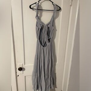 👗 Sadie & Sage Tie Back Cutout Tiered Dress - Small